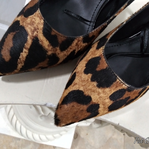 🆕DKNY Lexi Leopard print Heels 👠Sz.6 - Picture 7 of 8